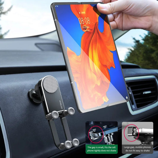 Car Phone Holder Gravity GPS Support Telephone Mount