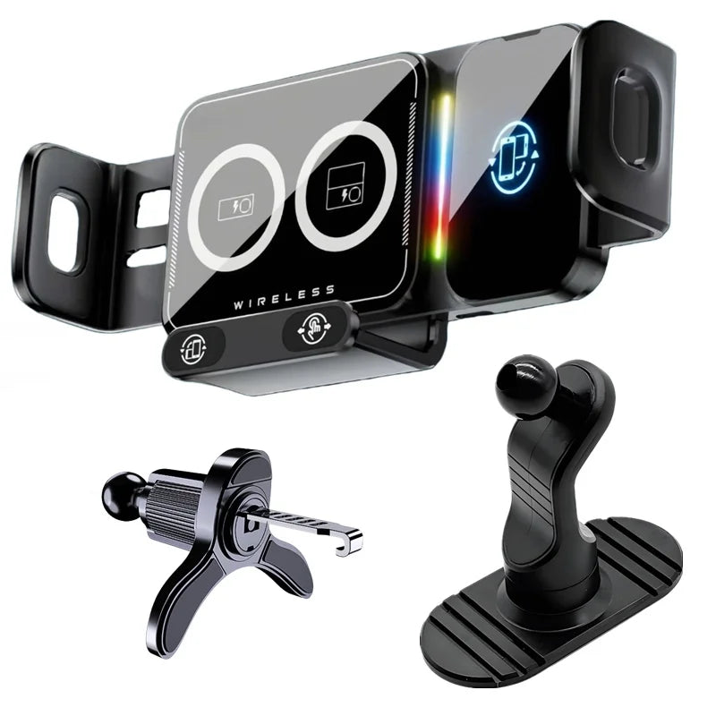 Universal Car Phone Wireless Charging Holder 360° Rotation Mount