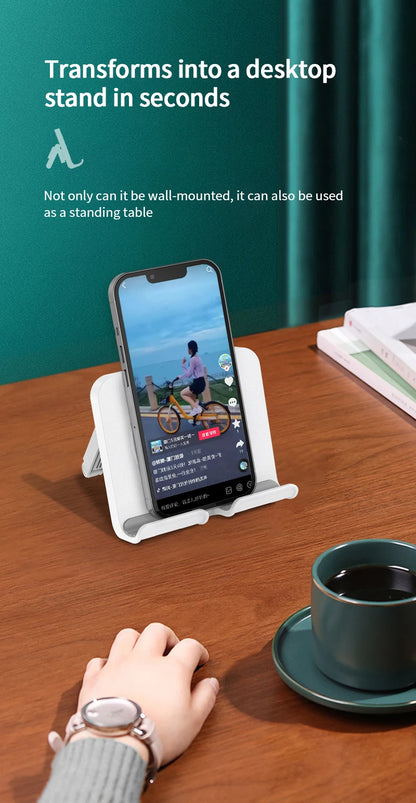 Wall-mounted Phone Stand  Lazy Person's Phone Stand