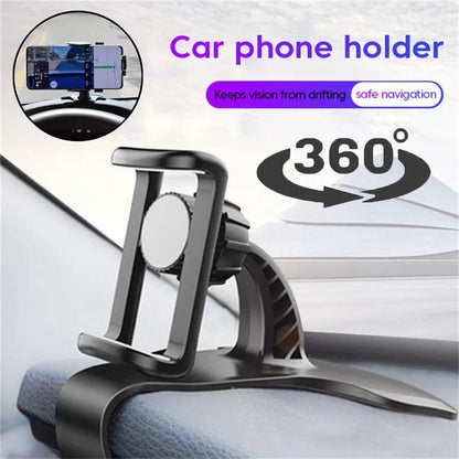 Car Dashboard Spring Chuck Phone Holder