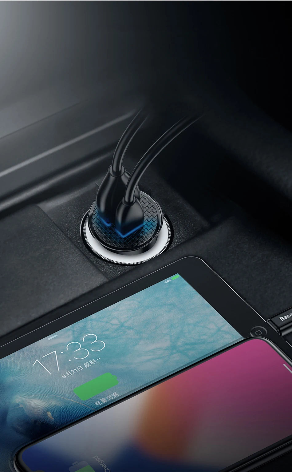 Baseus USB Car Charger Quick Charge Fast Car USB Charger