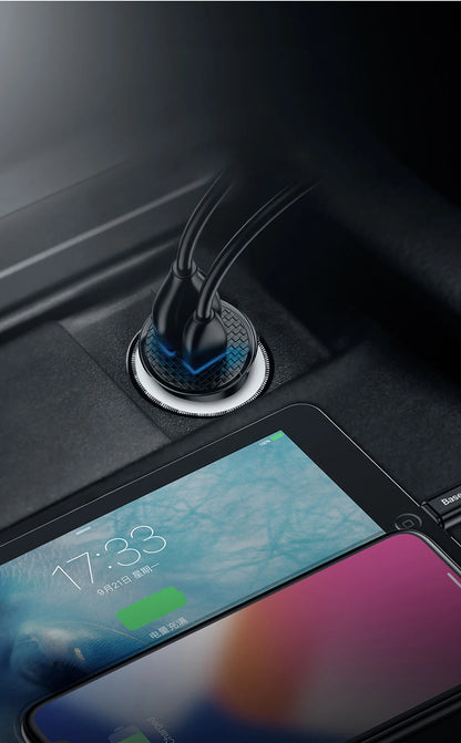 Baseus USB Car Charger Quick Charge Fast Car USB Charger