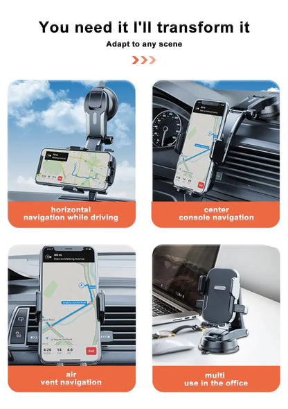 Sucker Car Phone Holder Mount Stand Suction Cup Smartphone