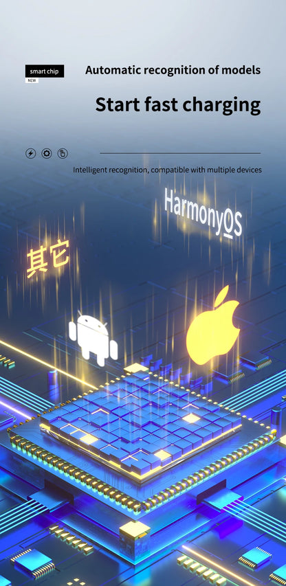 66W Magnetic Car Phone Holder 15W Wireless Fast Charger Car Stand