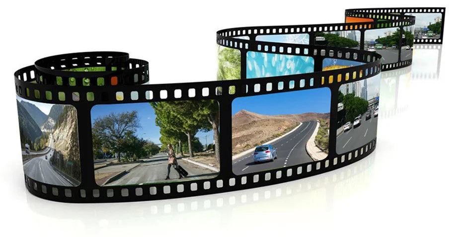 E-ACE 2K Car DVR WIFI GPS Stream Media Mirror Optional