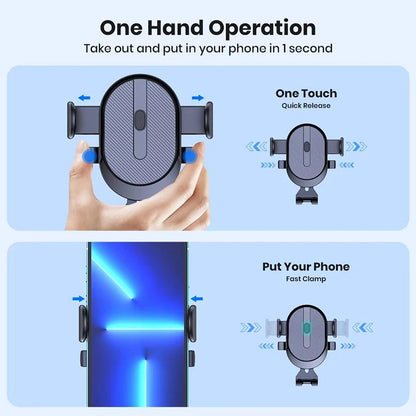 Universal Gravity Car Phone Holder Auto Lock Air Vent Clip