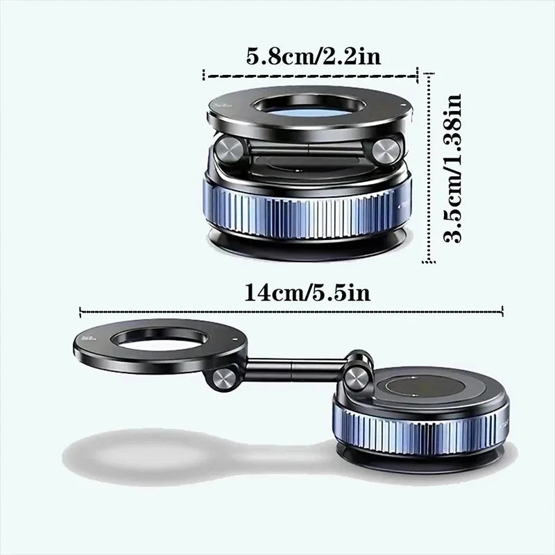 Vacuum Magnet Car Bracket Upgraded Version Multi-angles Adjustment