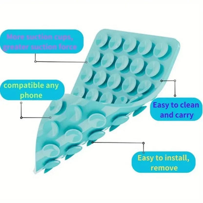 Silicone Suction Phone Case Mount Non Slip Suction Cup