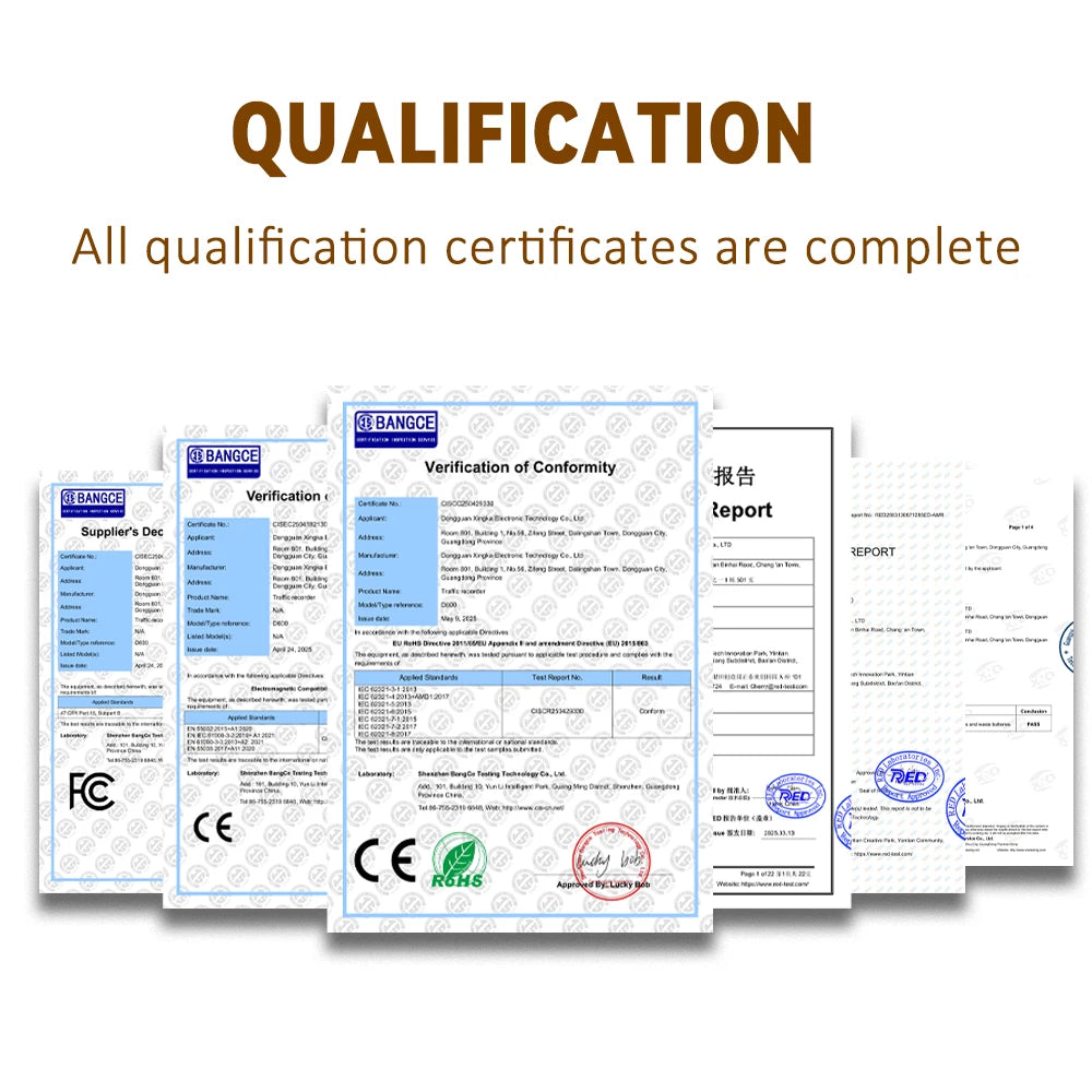 Newes 3Camera 1080P HD Dash Cam Hide Car Recording Camera