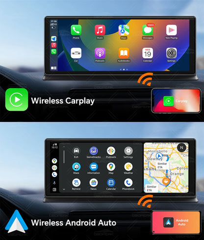 OBDPEAK K8 Pro Front 5K Rear 1080P Dash Cam Camera