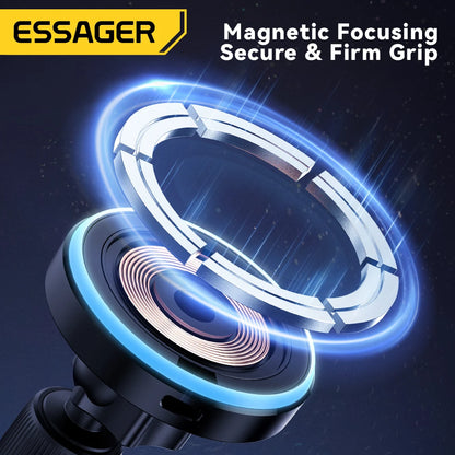Essager 15W Magnetic Wireless Car Phone Holder Adjustable