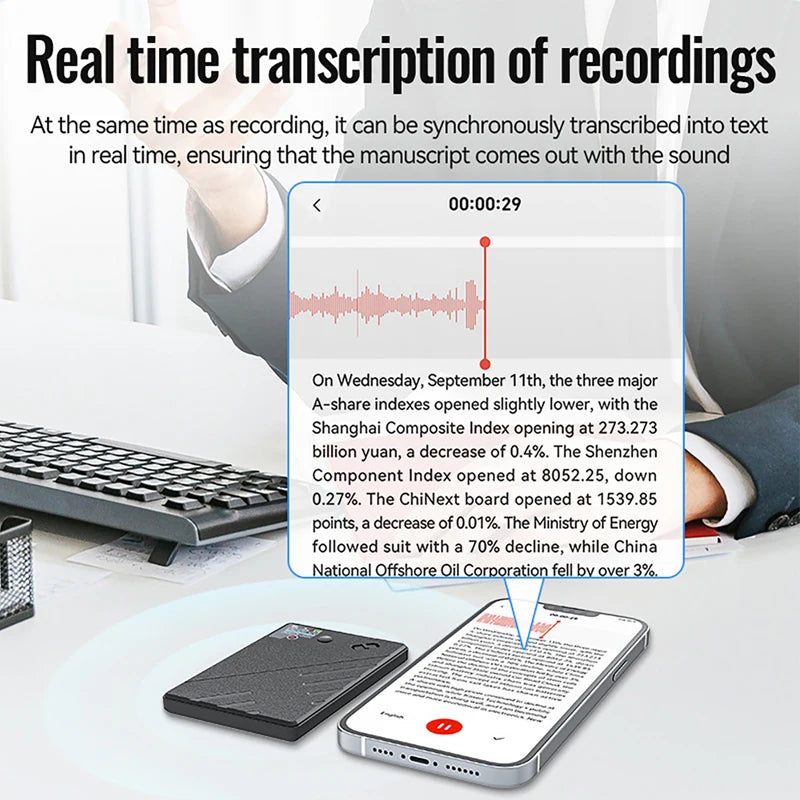 AI Voice Recorder GPT Intelligence APP Control Audio Mind Map