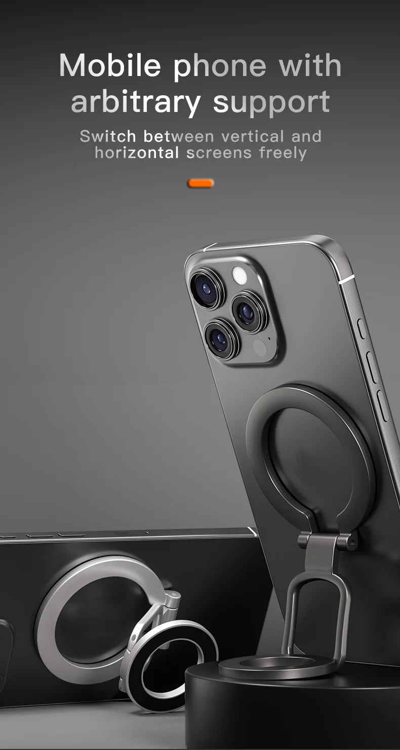 Double Sided MagSafe Phone Stand Magnetic Phone Ring Holder