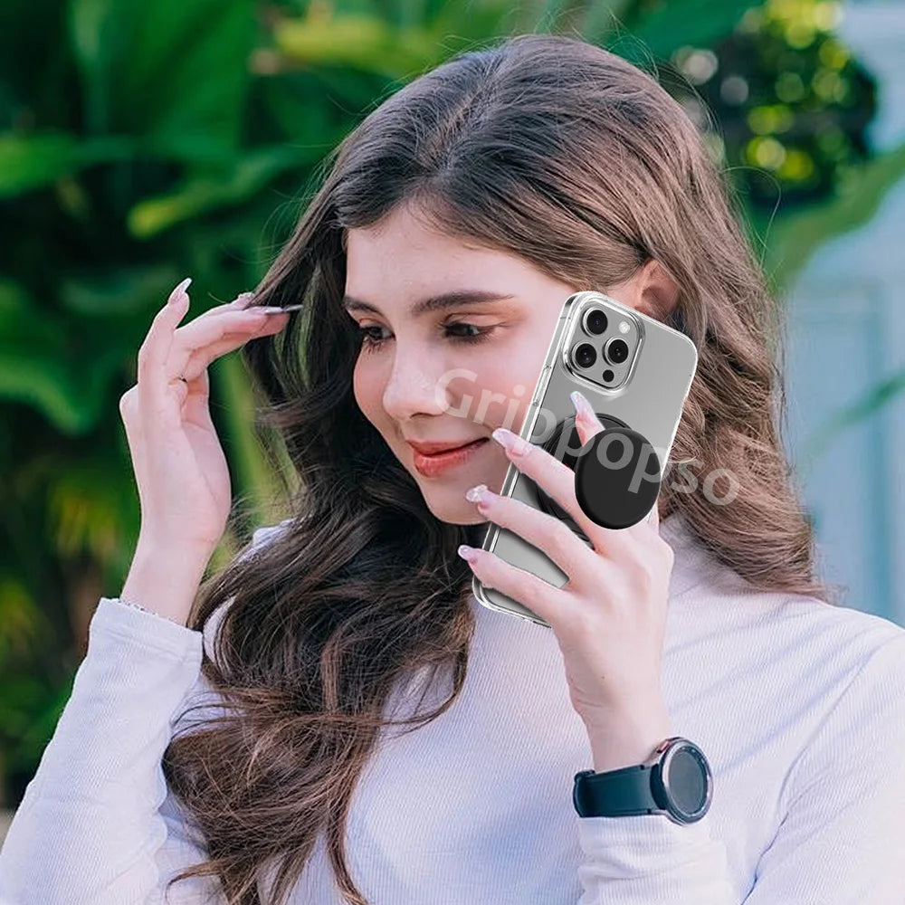 Grippopso Mobile Phone Finger Holder Socket Magnetic