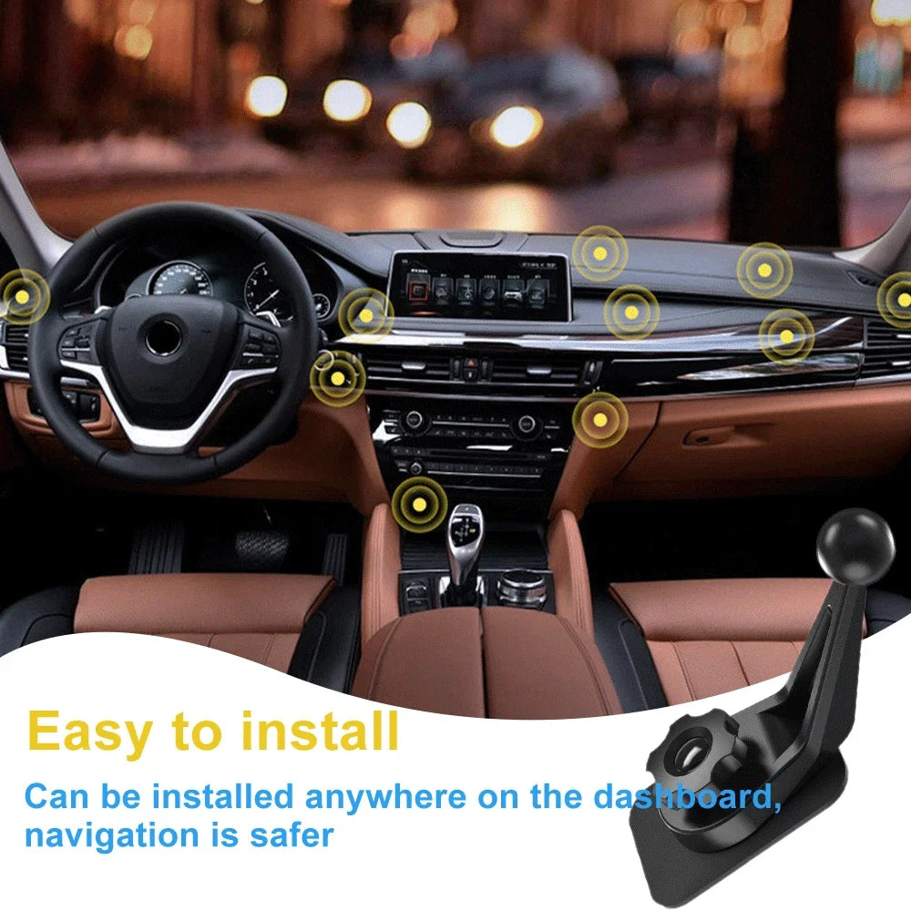 Ball Head Bracket with Sticky Base for Mobile Phone DVR Camera