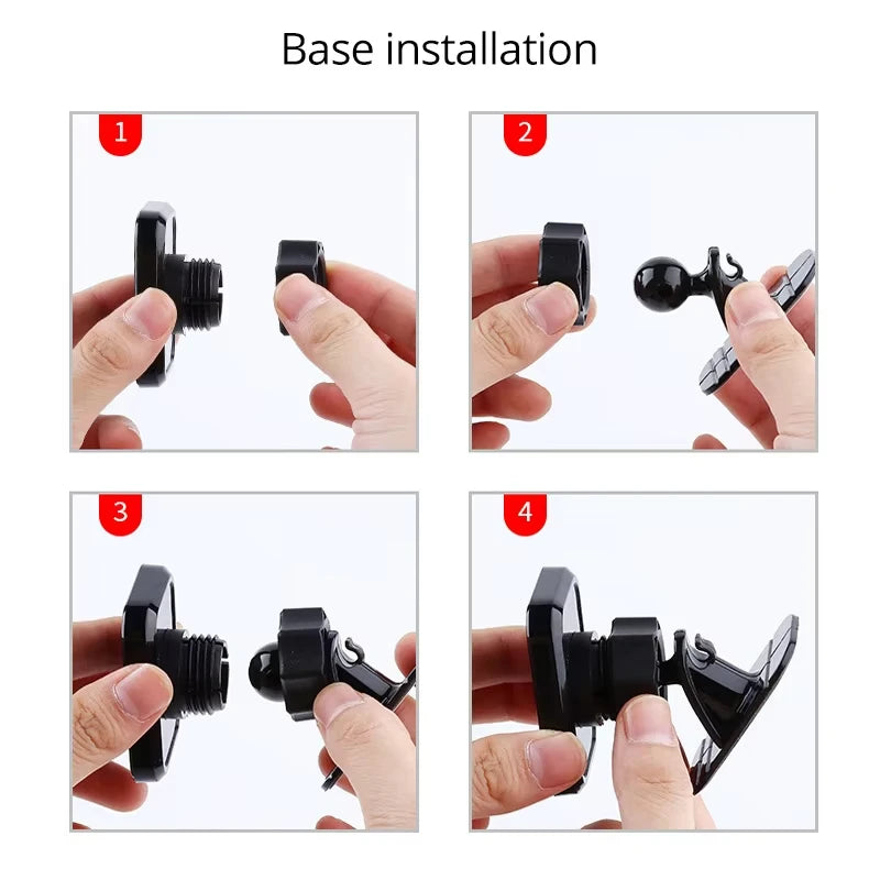 Magnetic Car Holder For IPhone Samsung Mobile Phone Holder Stand