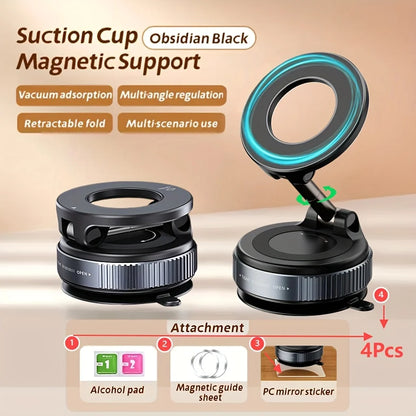 For Magsafe Phone Holder Vacuum Magnetic Car Holder