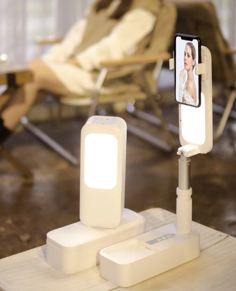 Phone Holder Lampe Selfie Fill Light Support Portable Pour Stand