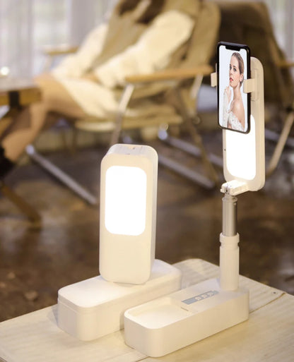 Phone Holder Lampe Selfie Fill Light Support Portable Pour Stand