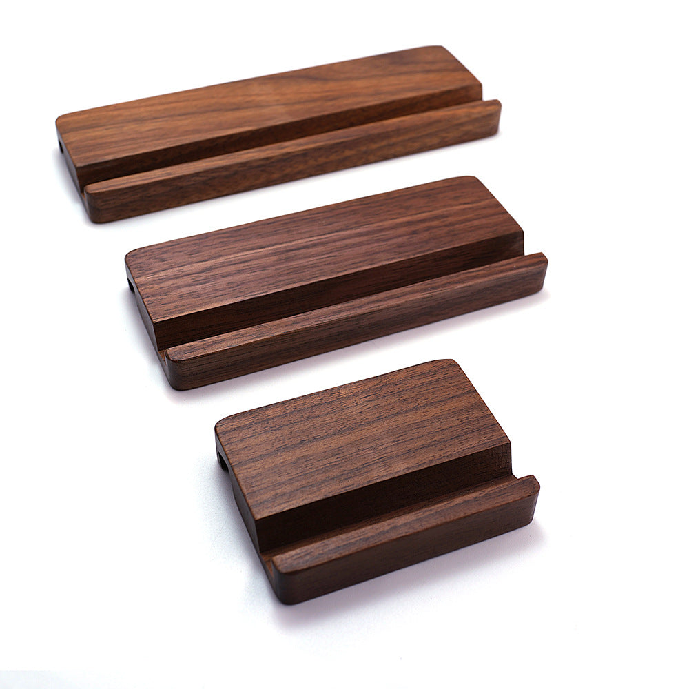 Black Walnut Mobile Phone Holder Mobile Phone Holder Portable And Simple