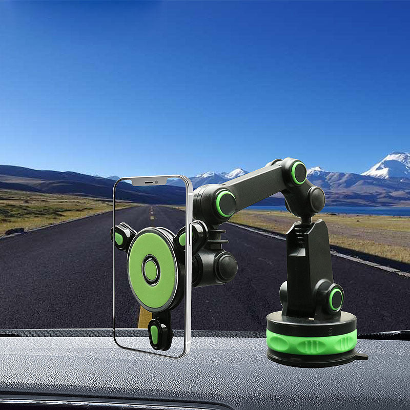 Gravity Magnetic Car Phone Holder Suction Cup Adjustable Universal Holder