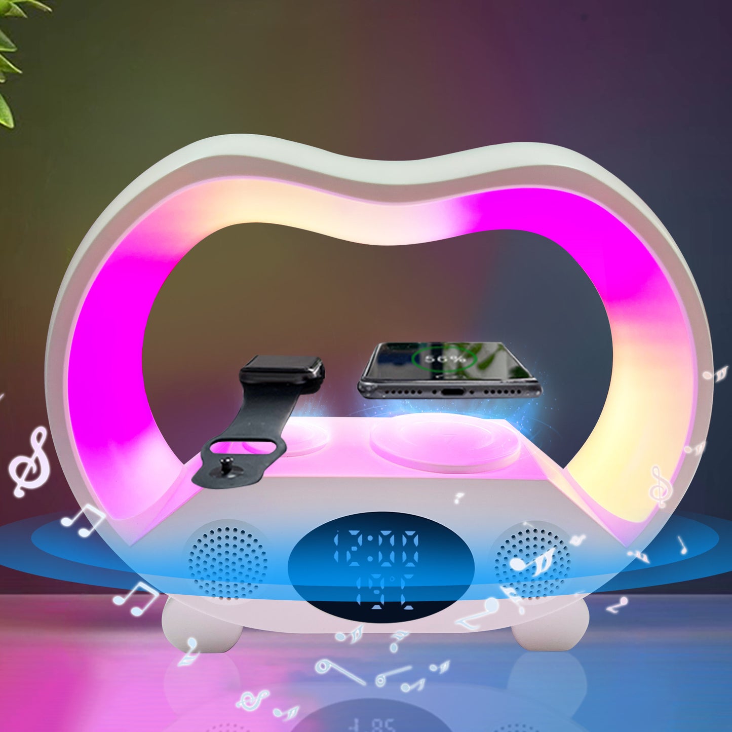 New 6 In 1 Smart Remote Control Bluetooth-compatible Ambience