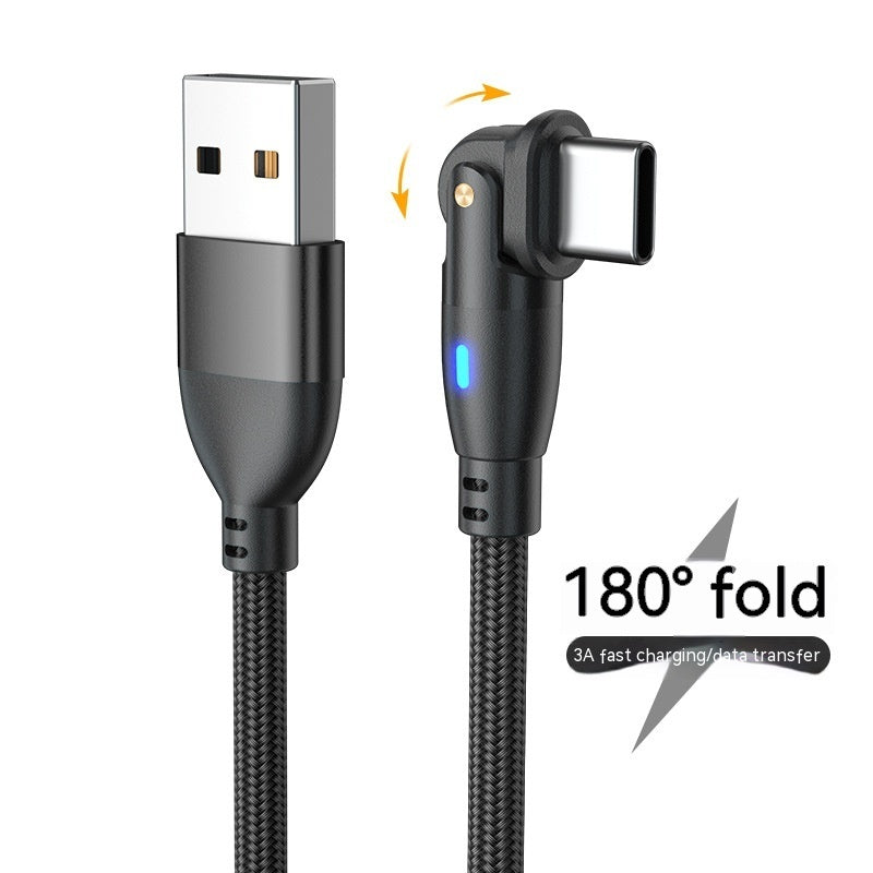 New Product Bending 180 Degrees Data Cable Fast Charge Data Cable