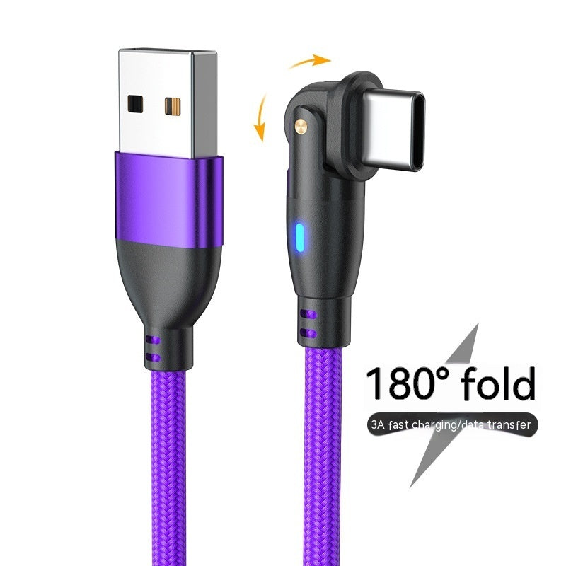 New Product Bending 180 Degrees Data Cable Fast Charge Data Cable