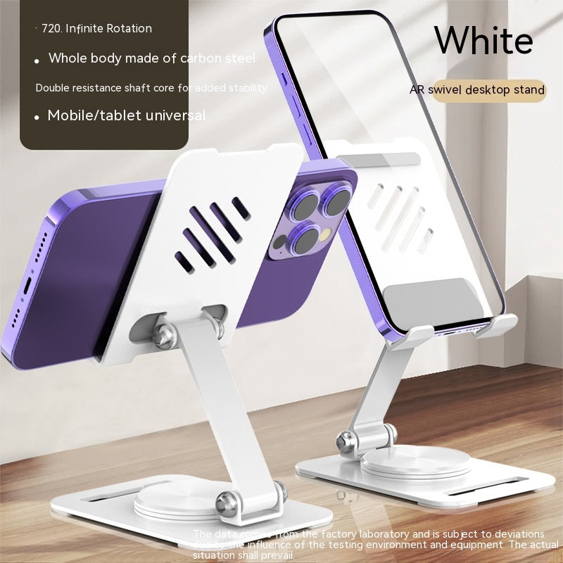 Desktop Foldable Aluminum Alloy Rotating Mobile Phone Bracket