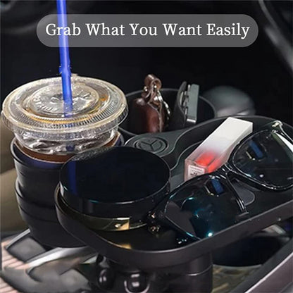 Car Cup Holder With Wireless Charging