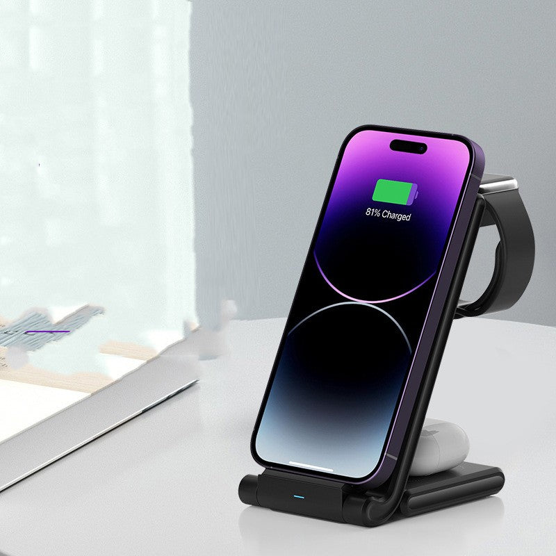 Folding Three-in-one Wireless Charger