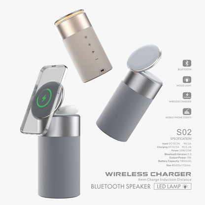 3 In 1 Multi-Function IPhone And AirPods Wireless Charger Portable