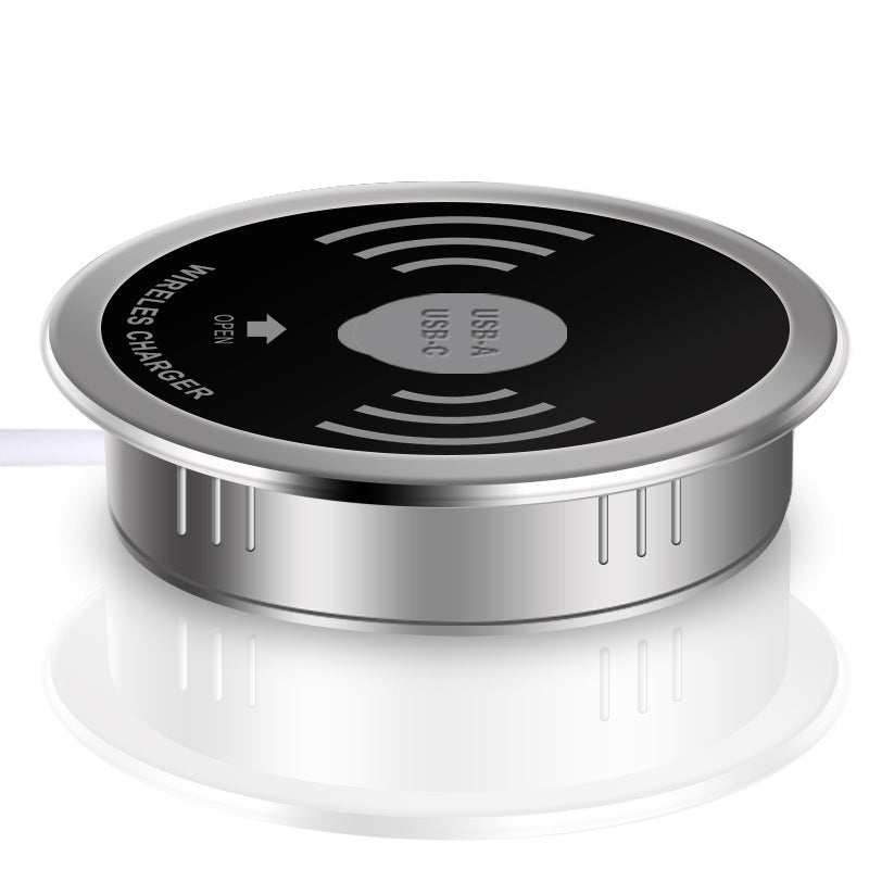 Wireless Charger 15W Desktop Round