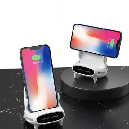 15W Desktop Vertical Wireless Fast Charging Universal