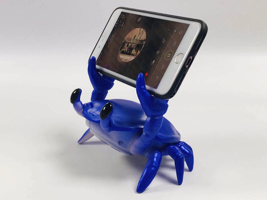 Crab Bluetooth Mobile Phone Desktop Lazy Bracket Audio