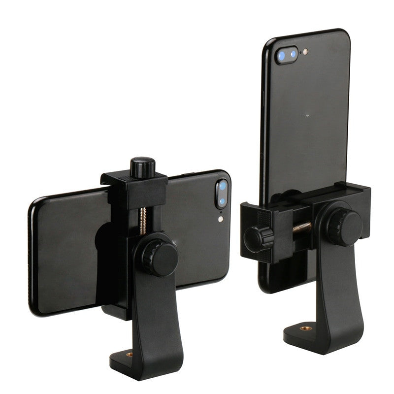 Universal Tripod Mount Adapter Cell Clipper Holder Vertical