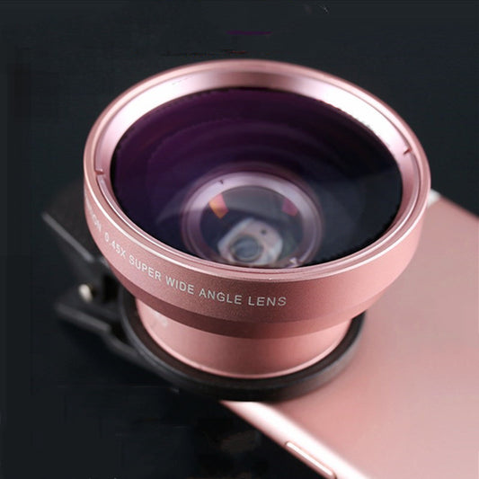 Wide Angle Macro Lens Mobile Phone Universal Clamp