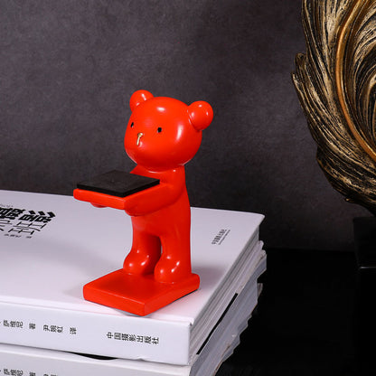 Creative Cat Watch Table Cute Bear Display Stand