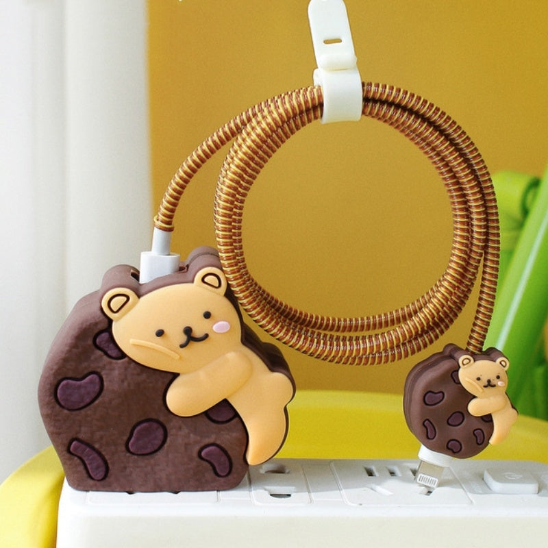 Cartoon Cable Winder For Protective Rope Charging Cable