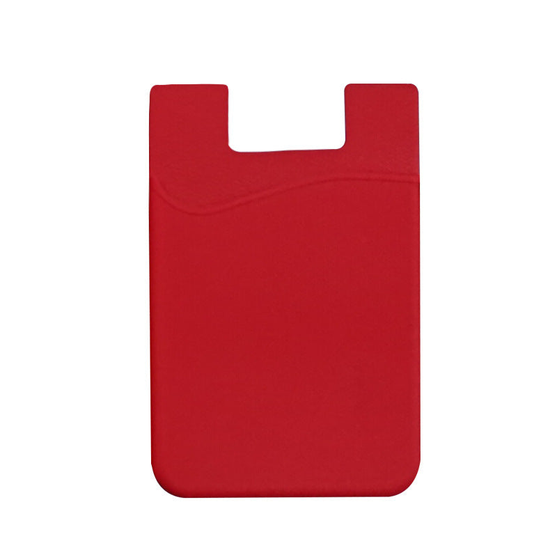 Silicone Mobile Phone Back Pasted Card Holder