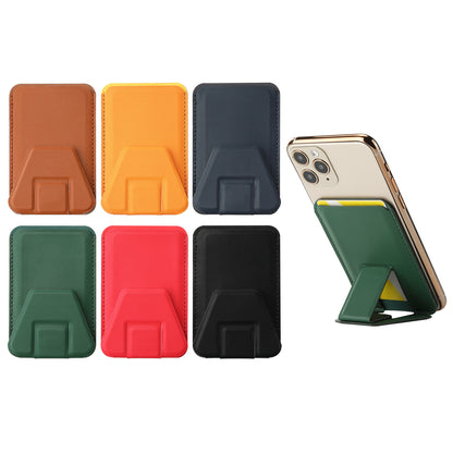 Magnetic Folding Leather Mobile Phone Holder