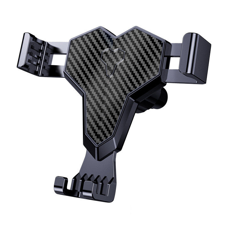 Carbon Fiber Car Phone Holder Multifunctional Telescopic Suction Cup