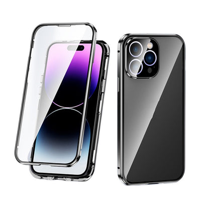 Phone Case Magnetic King Double Buckle Double-sided Glass Goggles