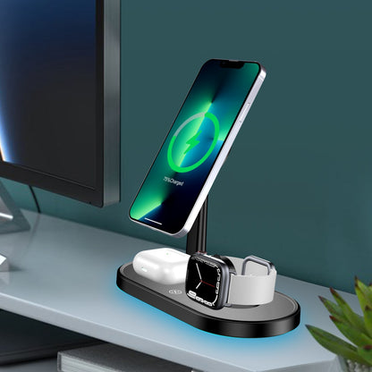 Multifunctional Phone Holder Three-in-one Wireless Charger