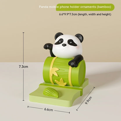 Cute Panda Mobile Desktop Stand