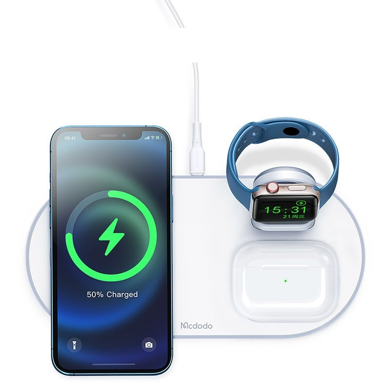 Spacecraft Series Desktop Magnetic Three-in-one Wireless Charger