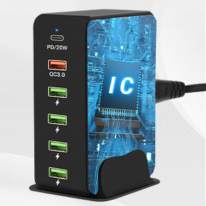 Household Multi Port USB Mobile Phone Charger