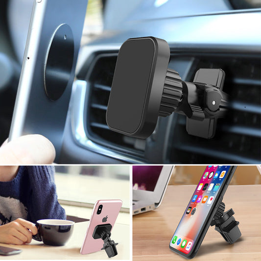 Mobile Phone Holder Car Holder Car Air Outlet Magnet Phone Holder