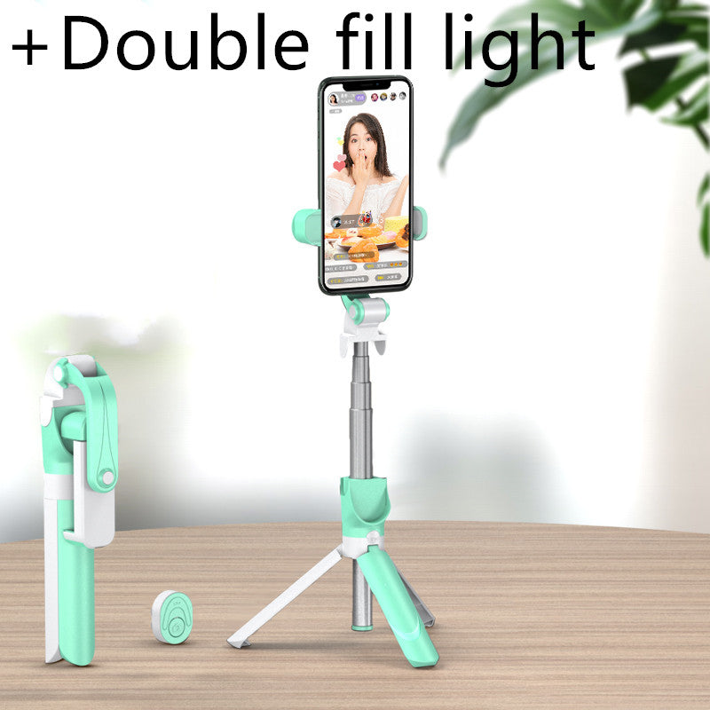 Selfie stick mobile phone live support