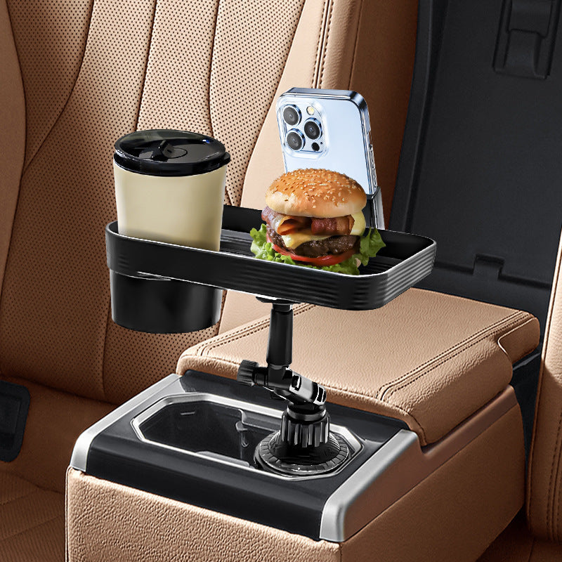 Car Dinner Plate Tray Armrest Box Cup Holder Car Storage Plate Storage